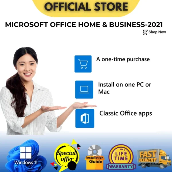 Microsoft office Home & Business 2021 ESD, Life time, Bind Email, For macOS - Image 2