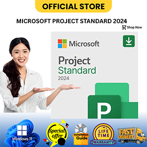 Microsoft Project Standard 2024 ESD, Bind email, Life Time